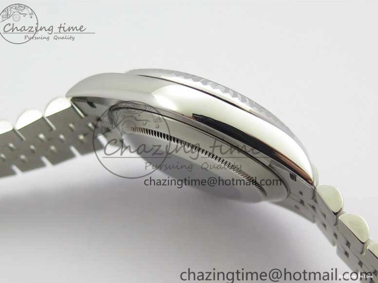 0203 ModernLook DateJust 41mm 126334 SS BP Maker 1:1 Best Edition New Version Blue Roman Dial on Jubilee Bracelet 3033